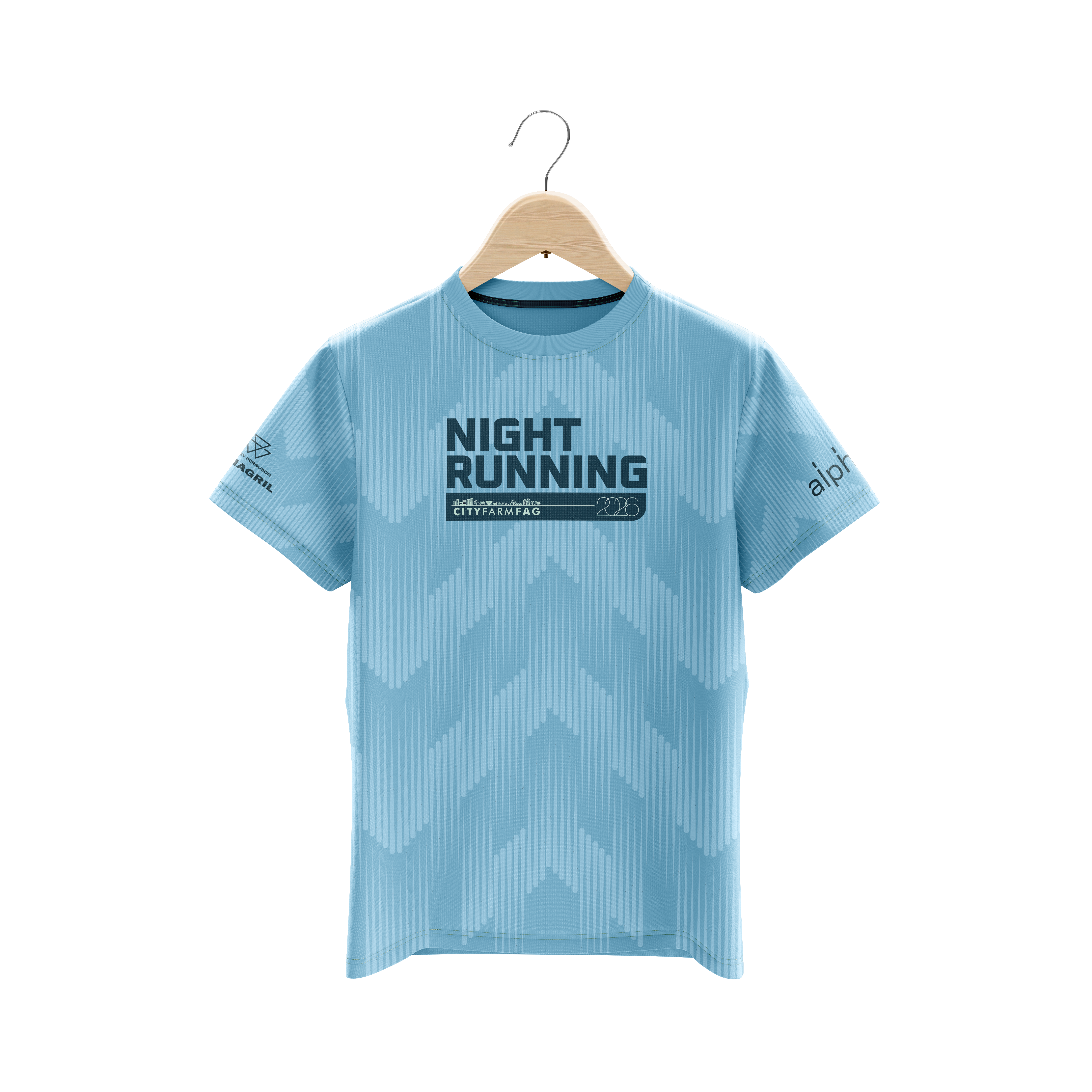 Camiseta Night Running Azul