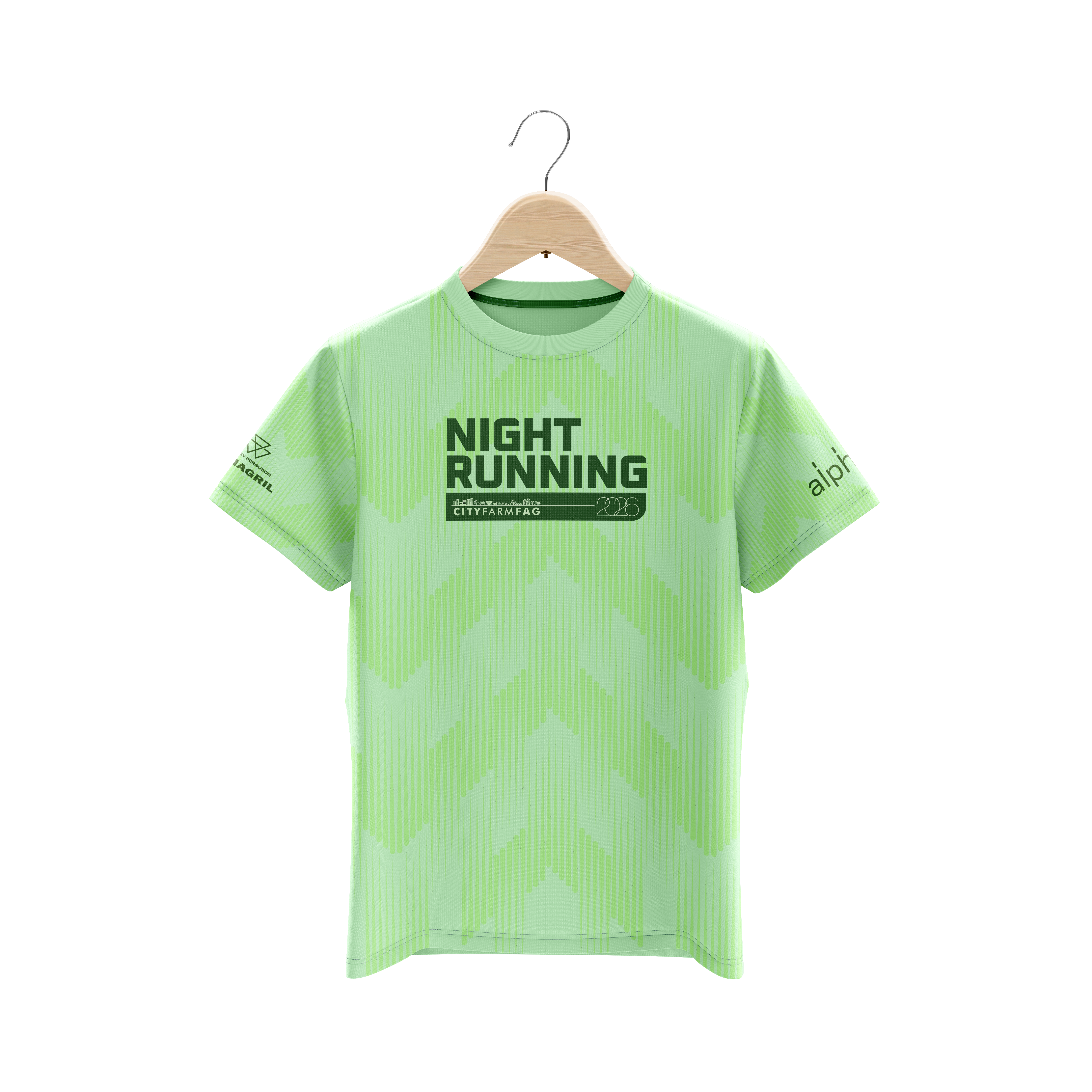Camiseta Night Running Verde